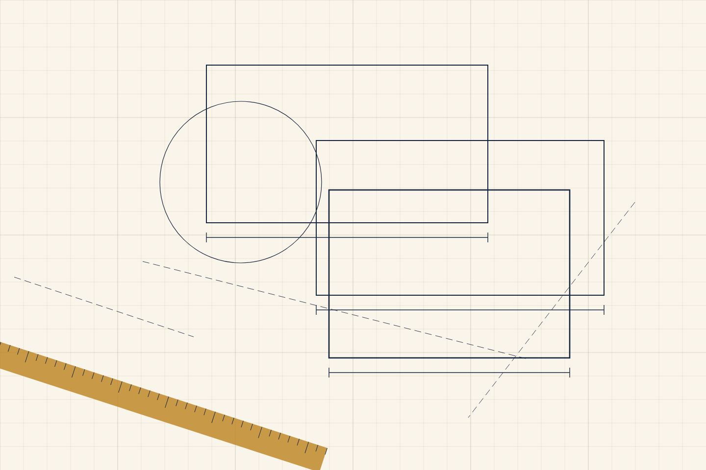 Figure plate: positioning, an instructional still life drawn from the publication's plate series